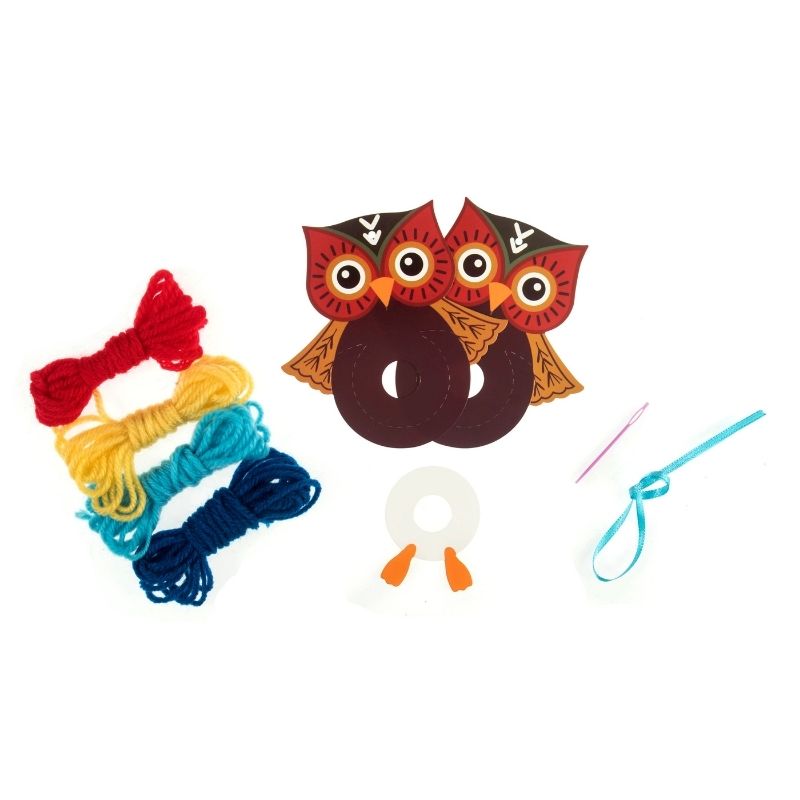 Pom Pom Decoration Kit - Owl